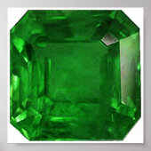 エメラルドグリーン ポスター (正面)