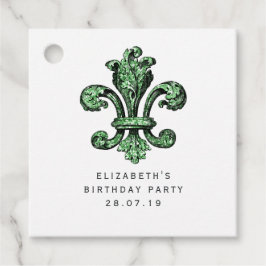 エメラルドグリーン（紋章の）フラ・ダ・リ フェイバータグ