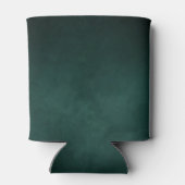 エメラルドグリーン&金ゴールドボタニカルエレガントウェディング 缶クーラー (裏面)