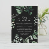 エメラルドグリーン | Black 祝 Let's 招待状 (スタンド正面)