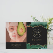 エメラルドグリーンagate二折パンフレット (スタンド正面)