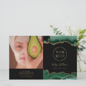 エメラルドグリーンagate二折パンフレット (スタンド正面)