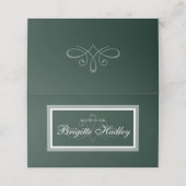 エメラルドグリーンr.s.v.pカード プレイスカード (外部開封)