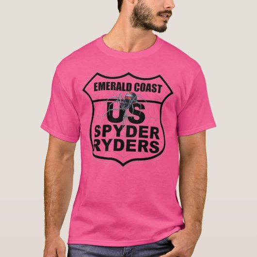 エメラルドコースト支部 - ロゴ 透明 Tシャツ (正面)