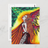 エメラルドサンポストカードからのレイ ポストカード (正面/裏面)