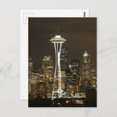 エメラルドシティシアトルワシントン宇宙ニードル ポストカード (正面/裏面)