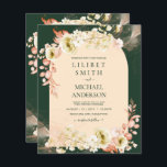 エメラルドシーズンコーラルグリーン結婚フローラ<br><div class="desc">このかわいらし季節のアイテムに葉は、水彩の珊瑚桃と軽いテラコッタとオリーブとライムグリーンの花と淡い色のとオリーブとライムグリーンの花と結婚を備えたボホエメラルドグリーンのバックドロップが特徴である。サイズの大きいコレクションの一部で、色のバリエーションが含まれているので、あなたの文房具を混ぜ合わせ結婚ることができる。このコレクションの色はダスティバラ、テラコッタ、最軽量の桃、サケの珊瑚、マスタードの種黄色、暖かいチョコレートブラウン。コレクション全体を参照して同情的なスーツ結婚を作成し、あなたのテーマと調整結婚する。コレクション項目には、結婚式招待状（低予算が利用可能）出欠、詳細カード、日付の保存、シールなど。より多くのアイテムとデザイン救済は、Zazzleの無料ライブデザイナーサービスにアクセス。</div>