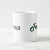 エメラルドジェムストーンのタウロス ジャンボコーヒーマグカップ (正面)