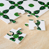 エメラルドジェムストーンアートグリーン ジグソーパズル (側面)