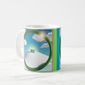 エメラルドセレニティマグ コーヒーマグカップ (正面左)