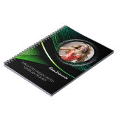 エメラルドダストカスタムページェントのリハーサル手帳 ノートブック (左側)