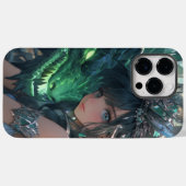 エメラルドドラゴン Case-Mate iPhoneケース (裏面 (横))