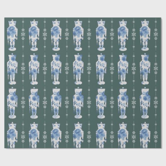 エメラルドナツクラッカーラッピング紙 ラッピングペーパー (フラット)