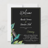 エメラルドハミングバード離れトロピカル結婚ズ (正面)