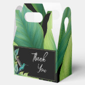 エメラルドハミングバード離れトロピカル結婚ズ フェイバーボックス (オープン)