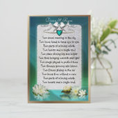 エメラルドハート日付の保存 セーブザデート (スタンド正面)