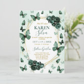 エメラルドバタフライキンセアニェラ招待状 招待状 (スタンド正面)