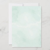 エメラルドバタフライキンセアニェラ招待状 招待状 (裏面)