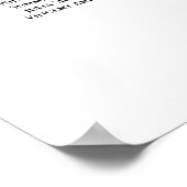 エメラルドバラシック30テー結婚ブルのシーティングチャート ポスター (角)