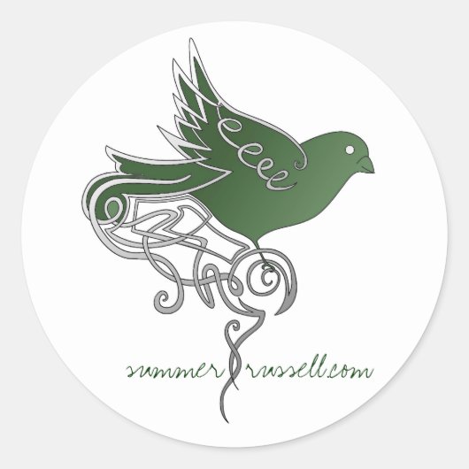 エメラルドバードシール ラウンドシール (正面)