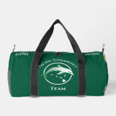 エメラルドパシフィック体操スモールダッフルバッグ ダッフルバッグ (裏面)