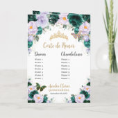 エメラルドパープルフローラクインセアニライベント順 プログラム (裏面)