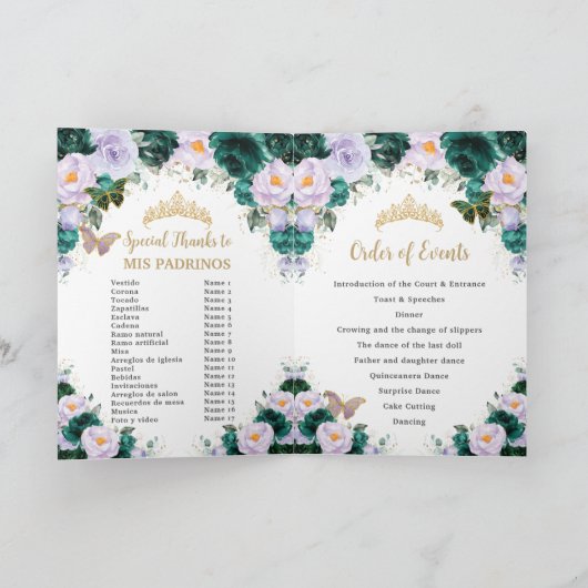 エメラルドパープルフローラクインセアニライベント順 プログラム (内部)