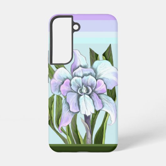エメラルドフラワー SAMSUNG GALAXYケース (裏面)