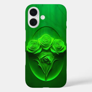 エメラルドフレームバラアートケースメイトiPhoneケース iPhone 16ケース
