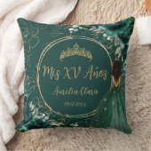 エメラルドフローラブラウンプリンセスキンセアニラキープサケ クッション (ブランケット)