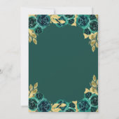 エメラルドフローラプリンセス金ゴールドアーチキンセアニェラ 案内状 (裏面)