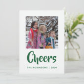 エメラルドフローラベルベットDamask家族の写真 シーズンカード (スタンド正面)