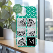 エメラルドブラックインスタグラム5フォトコラージモノグラム Case-Mate iPhoneケース