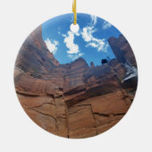 エメラルドプールズウィーピングロックジオン国立公園 オーナメント (裏面)