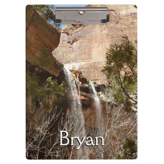 エメラルドプール滝Iジオン国立公園 クリップボード (正面)