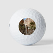 エメラルドプール滝Iジオン国立公園 ゴルフボール (正面)