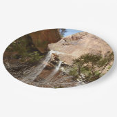 エメラルドプール滝Iジオン国立公園 ペーパープレート (アングル)