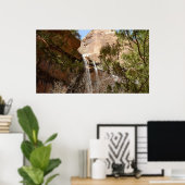 エメラルドプール滝Iジオン国立公園 ポスター (ホームオフィス)