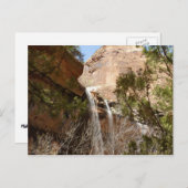 エメラルドプール滝Iジオン国立公園 ポストカード (正面/裏面)