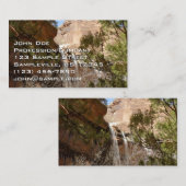エメラルドプール滝Iジオン国立公園 名刺 (正面/裏面)