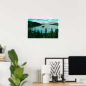 エメラルドベイビューオンタホ湖タホ, CA ポスター (ホームオフィス)