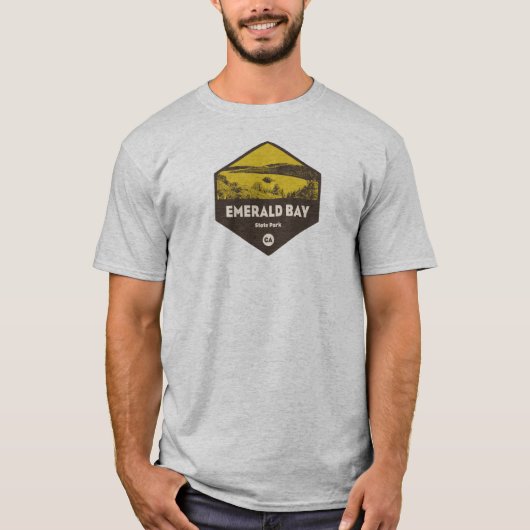 エメラルドベイ州パーク,カリフォルニア Tシャツ (正面)