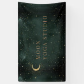 エメラルドムーンスターズミッドナイトブルーバナー 横断幕 (縦)