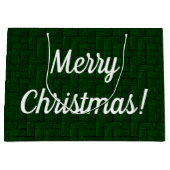 エメラルドメリークリスマス抱き枕 ラージペーパーバッグ (正面)