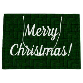 エメラルドメリークリスマス抱き枕 ラージペーパーバッグ