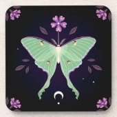 エメラルドモス&フローラ | 魅惑的な自然コースター コースター (正面)