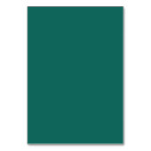 エメラルドモダングエレガントユニークリー結婚ン テーブルナンバー (裏面)