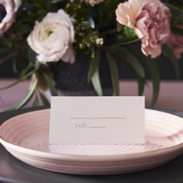 エメラルドモダングリーンブラックエレガントな結婚式 プレイスカード