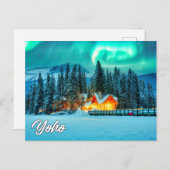 エメラルドレイク&ロッジ養保国立公園 ポストカード (正面/裏面)