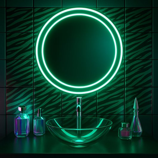 エメラルドワイルドグラムゼブラストライプ タイル